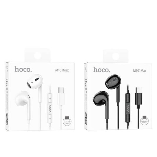 Hoco Wire Controlled Type C Earphones With Mic and Volume Control #M101