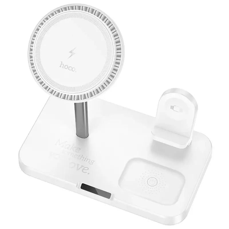 Hoco 3 in 1 Magnetic Wireless Fast Charger #CQ12