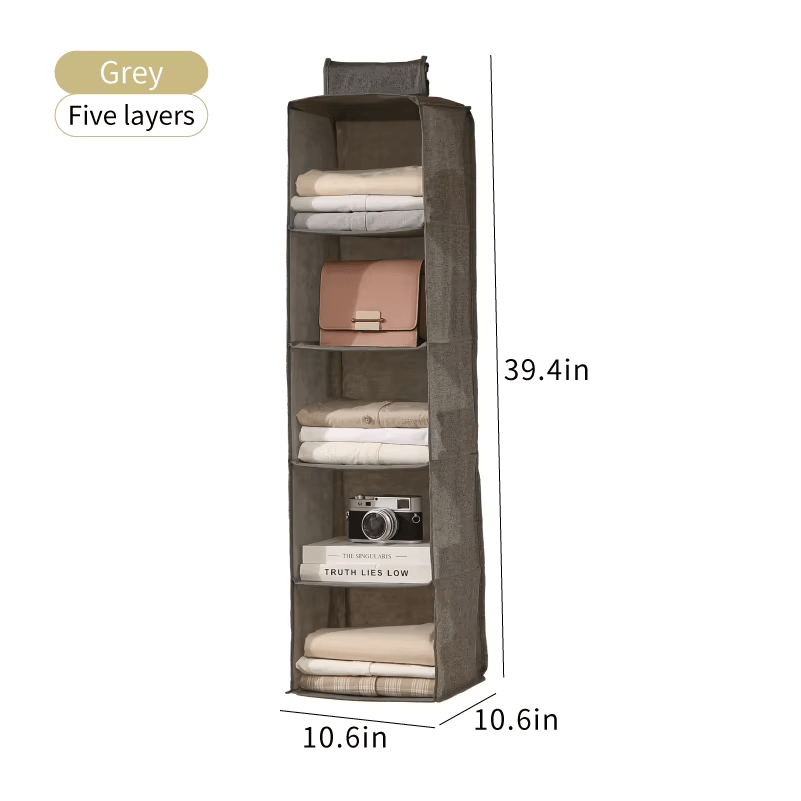 Hanging Shelf Wardrobe Organizer