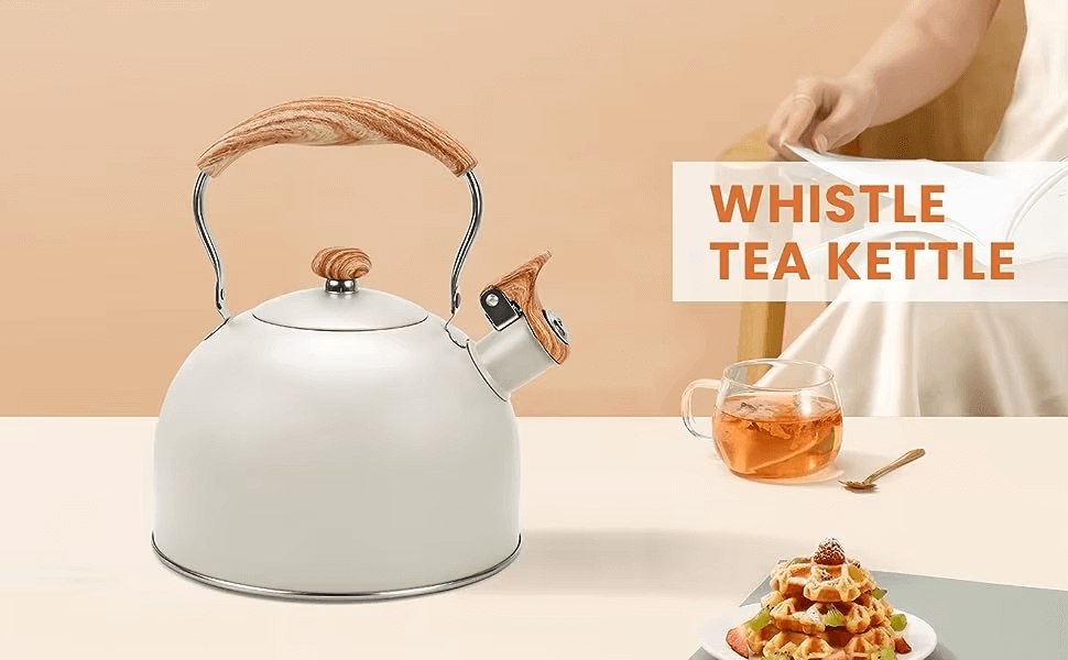 2.5L Stainless Steel Whistle Tea Kettle – view 8