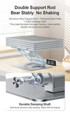 Adjustable Laptop Hub Docking Station Stand #E13SU – view 6