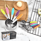 Stainless Steel Measuring Cups & Spoons Set – view 7
