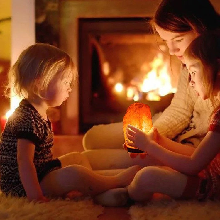Natural Himalayan Salt Lamp – view 2
