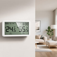 Hoco 5-in-1 Thermo-Hygrometer Alarm Clock #HX42