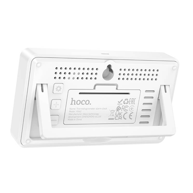 Hoco 5-in-1 Thermo-Hygrometer Alarm Clock #HX42 – view 4