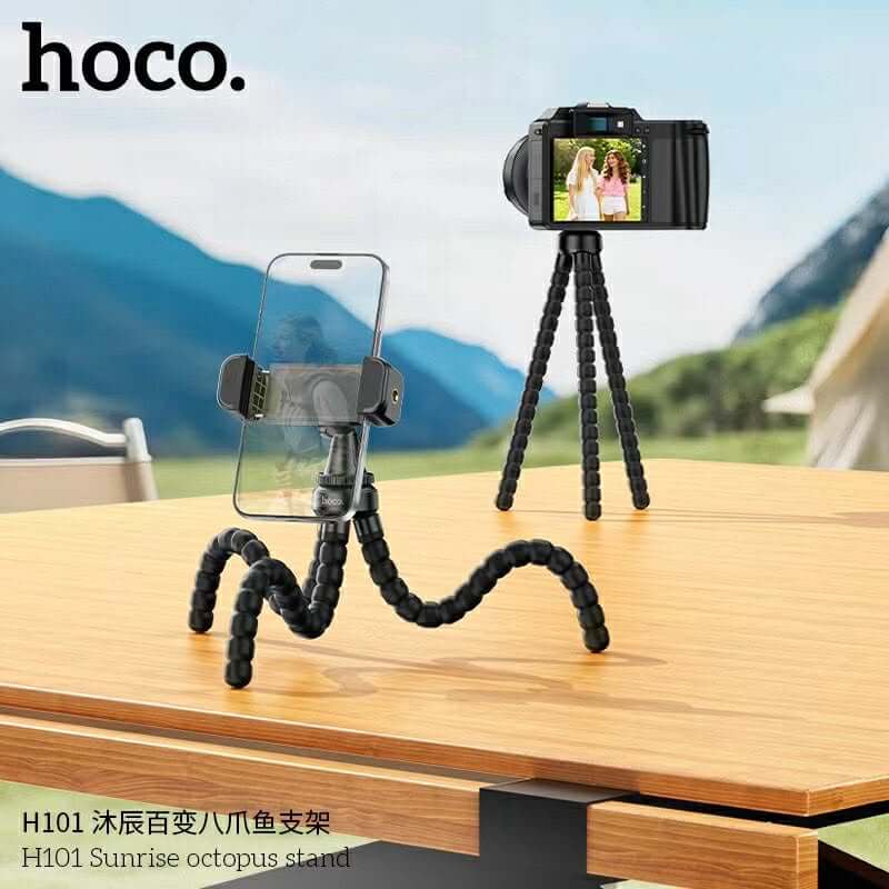Hoco Silicone Flexible Octopus Tripod #H101 – view 3