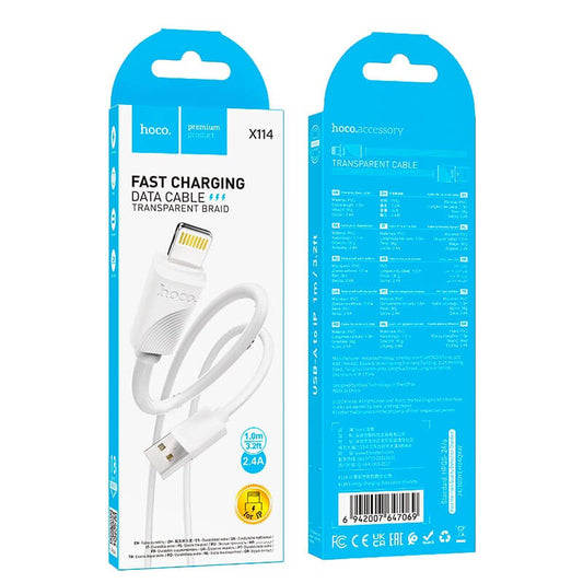 Hoco 2.4A Lightning to USB A Cable #X114