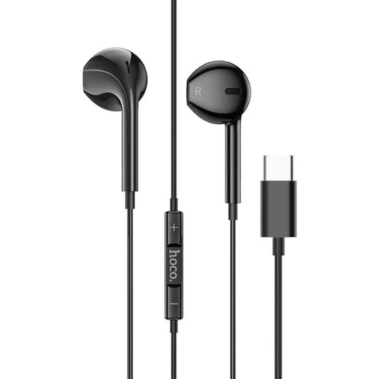 Hoco Wire Controlled Type C Earphones With Mic and Volume Control #M101
