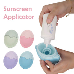 Refillable Silicone Sunscreen Applicator