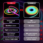 Smart LED Neon Light Strip with Wi-Fi & Bluetooth IR Remote – view 4