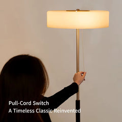 Aisilan Classic Meridian Wood Floor Lamp #LD033a