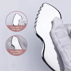 Stainless Steel Gear Gua Sha Tool