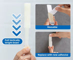 TAILI Damage Free Reusable Adhesive Hooks (Pack of 2) #AW968 – view 3