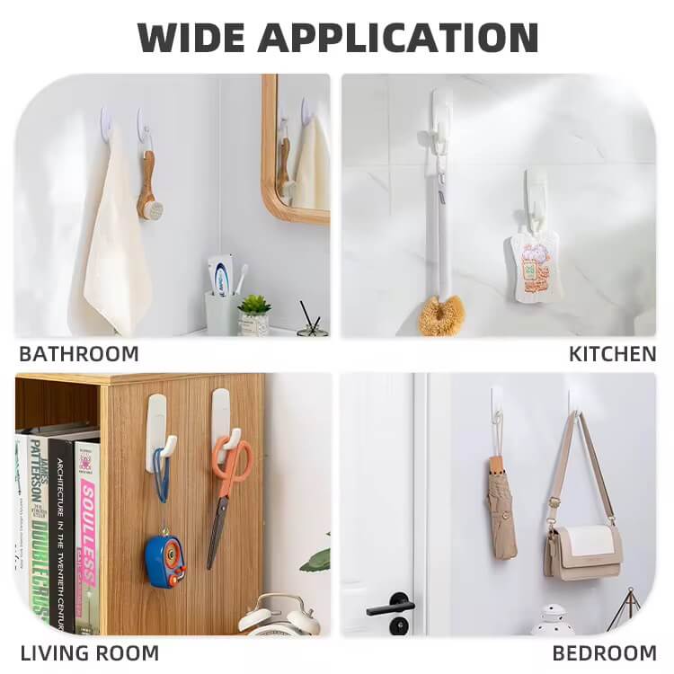 TAILI Damage Free Reusable Adhesive Hooks (Pack of 2) #AW968 – view 4