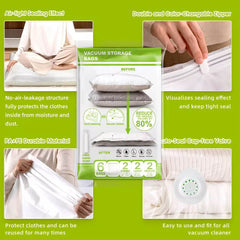 TAILI 6 Pack Vacuum Bags with Pump #ZHV458