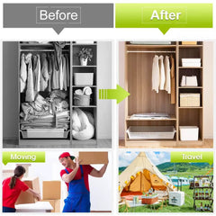 TAILI 6 Pack Vacuum Bags with Pump #ZHV458