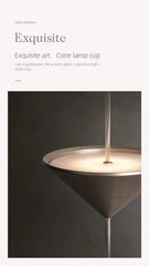 Hourglass Floating Floor Lamp #LD014C