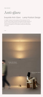 Aisilan Hourglass Floating Ceiling to Floor Lamp #LD014C – view 15