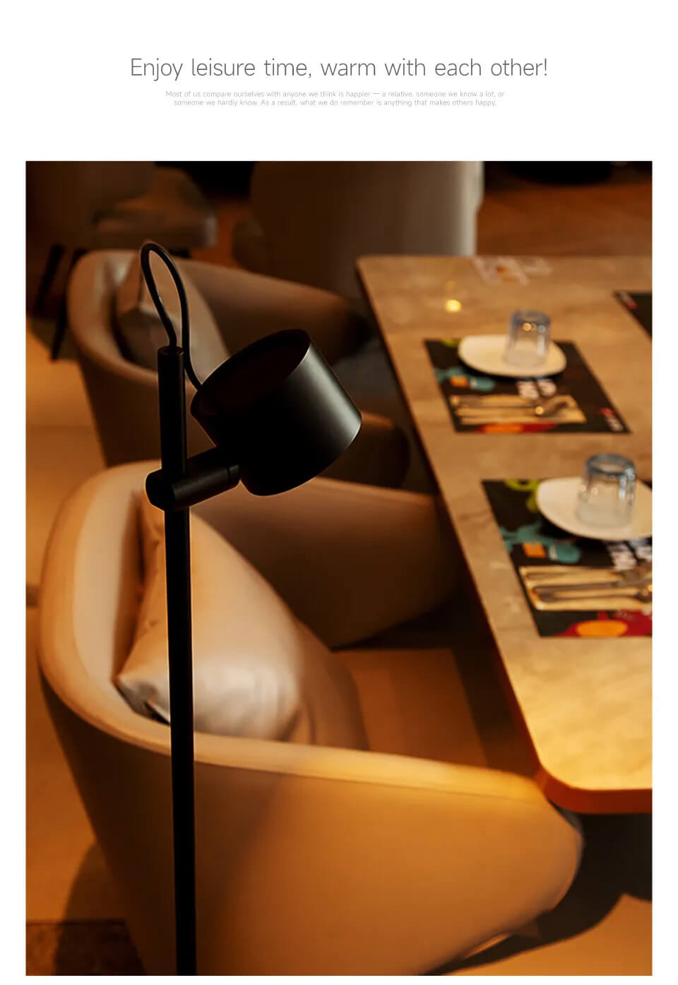 Aisilan Minimal Atmosphere Floor Lamp #LD016a – view 6