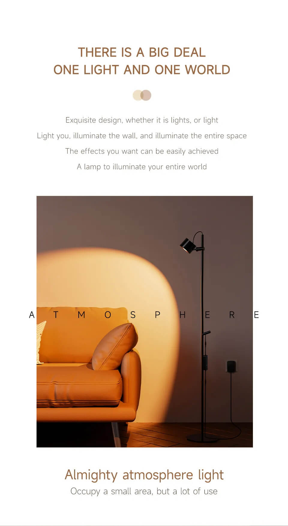 Aisilan Minimal Atmosphere Floor Lamp #LD016a – view 7