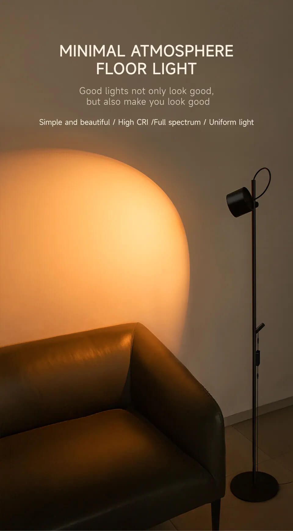 Aisilan Minimal Atmosphere Floor Lamp #LD016a – view 8