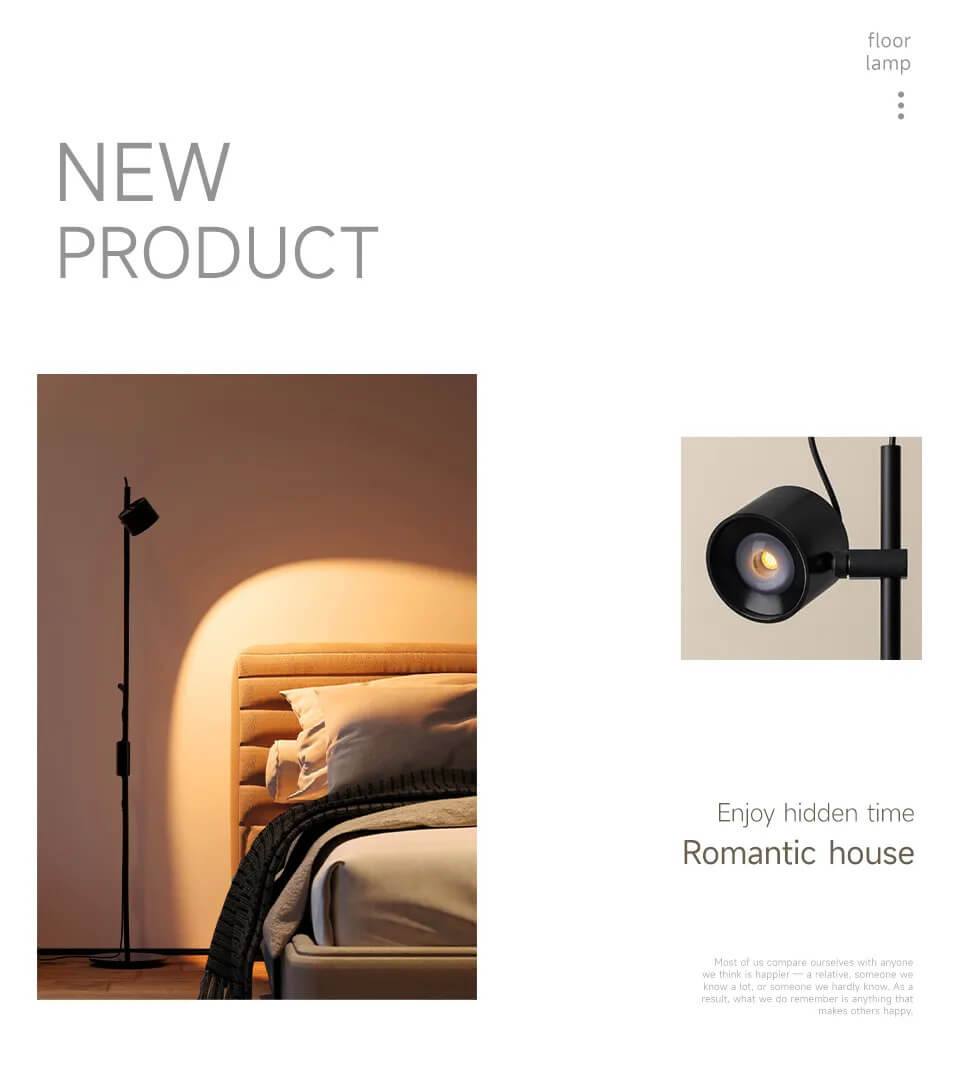 Aisilan Minimal Atmosphere Floor Lamp #LD016a – view 10