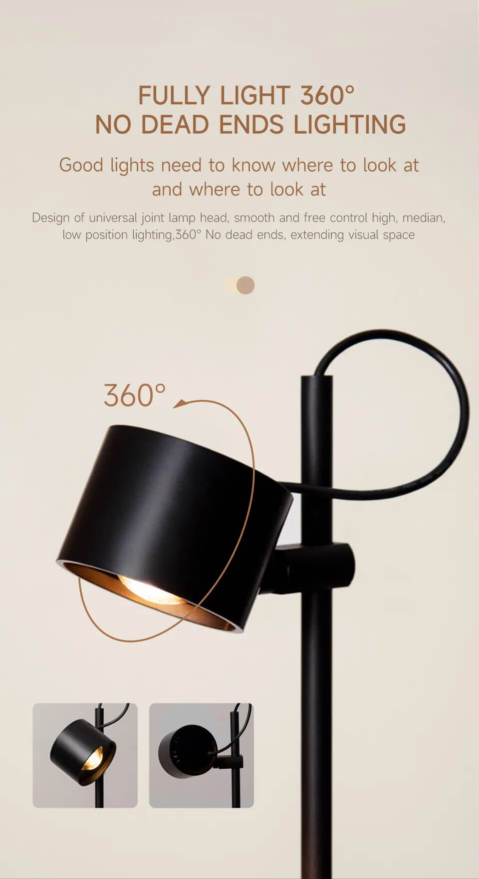 Aisilan Minimal Atmosphere Floor Lamp #LD016a – view 11