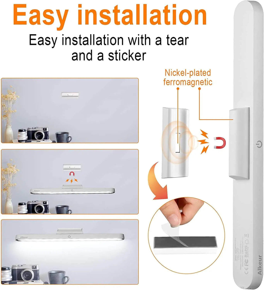 Dimmable Touch LED Magnetic Rechargeable Wall Light – view 8