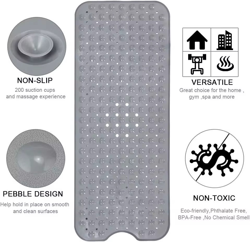 Non-Slip Bubble Bath Mat – view 3