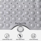 Non-Slip Bubble Bath Mat – view 4