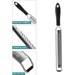 Stainless Steel Zester Grater Set