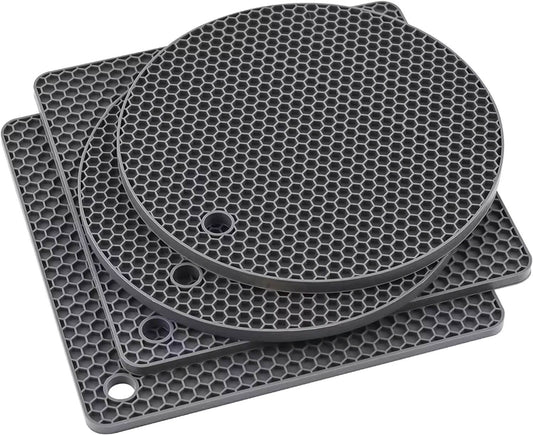 Heat Resistant Silicone Trivets