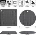 Heat Resistant Silicone Trivets – view 2
