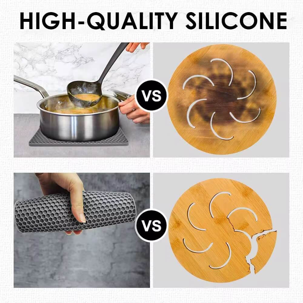 Heat Resistant Silicone Trivets – view 3