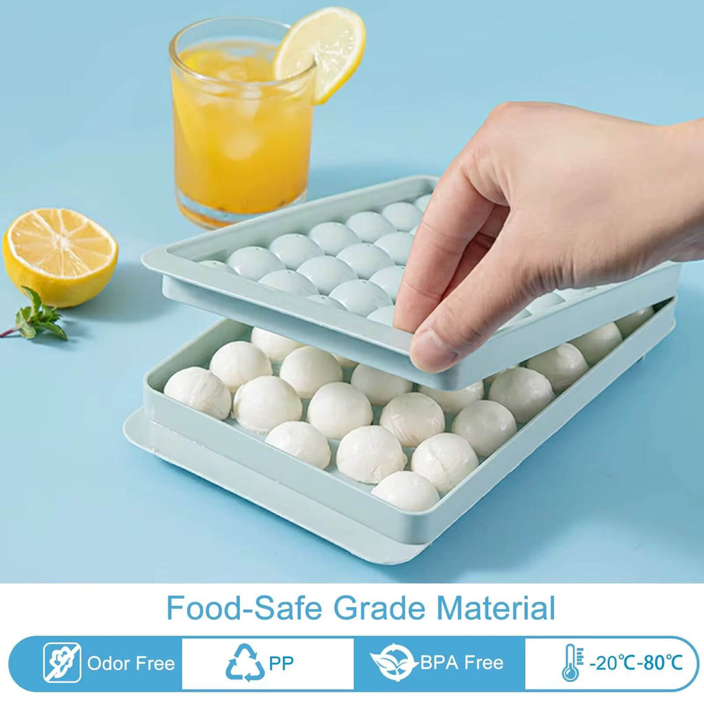 Mini Round Ice Sphere Tray with Lid – view 4