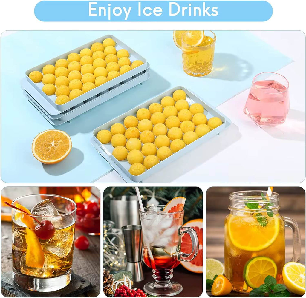 Mini Round Ice Sphere Tray with Lid – view 5