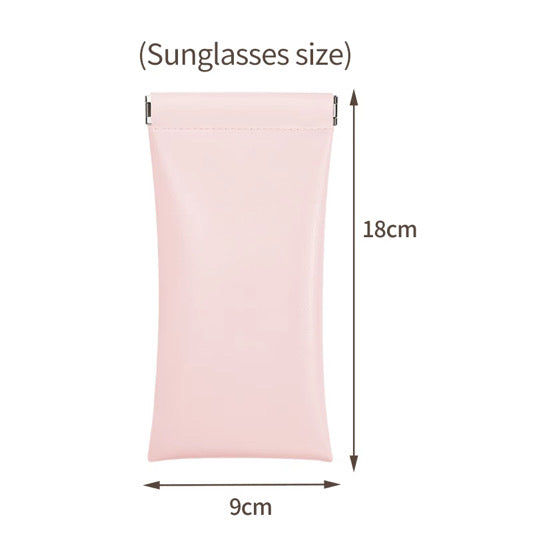 BUBM Multipurpose PU Leather Pouch – Pink / 18*9cm