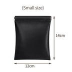 BUBM Multipurpose PU Leather Pouch – Black / 12*14cm