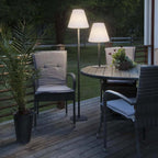 Adjustable Rechargeable Waterproof Solar Cordless Floor Lamp
