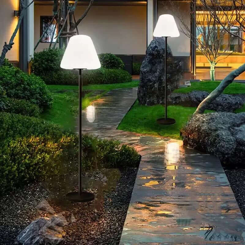 Adjustable Rechargeable Waterproof Solar Cordless Floor Lamp – view 5