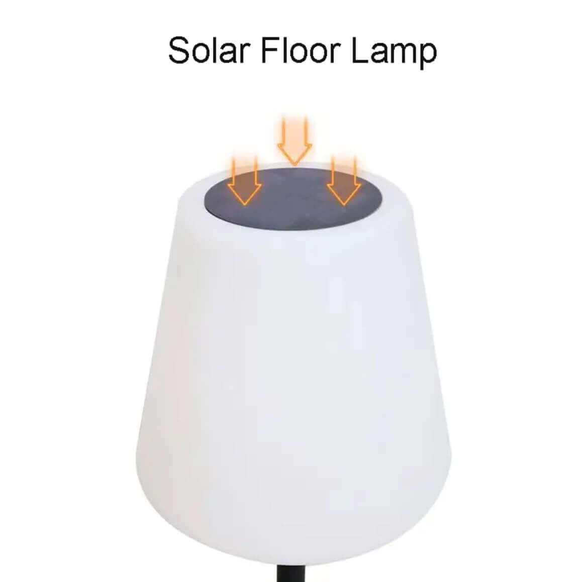 Adjustable Rechargeable Waterproof Solar Cordless Floor Lamp – view 9