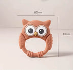 Food Grade Silicone Owl Baby Teether – view 5