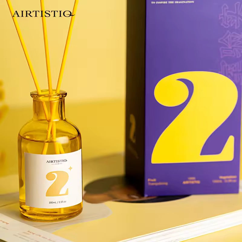 Airtistiq 100mL Air Lab Reed Diffuser #RD032 – Lemon