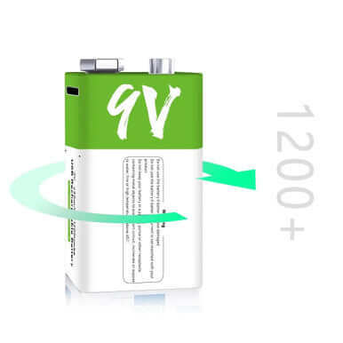USB C Rechargeable 9V Battery (Pack of 1) – view 5