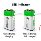 USB C Rechargeable 9V Battery (Pack of 1) – view 8