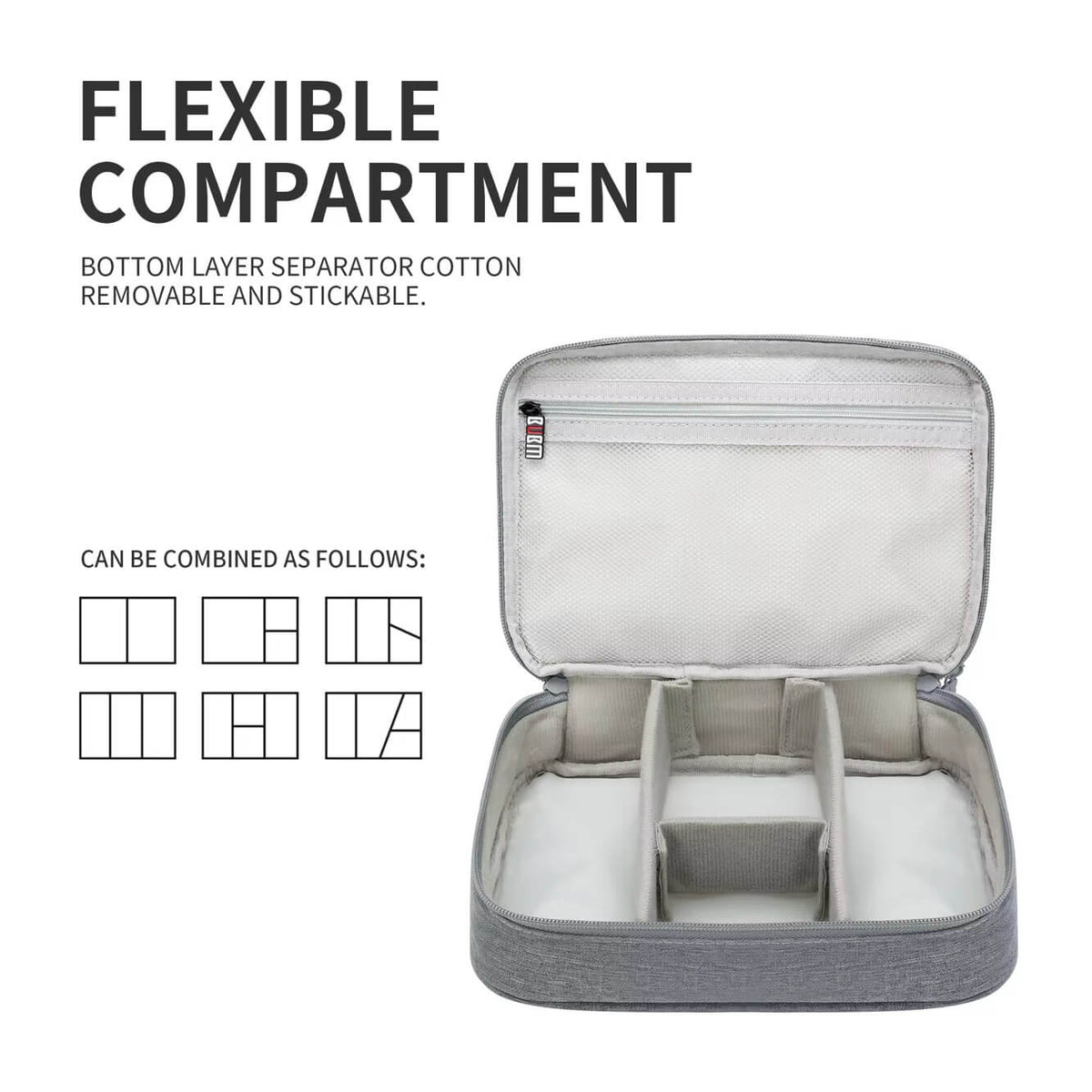 BUBM Double Layer Storage Bag Organizer – view 11