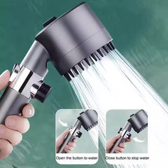High Pressure Handheld Filtered Shower Head