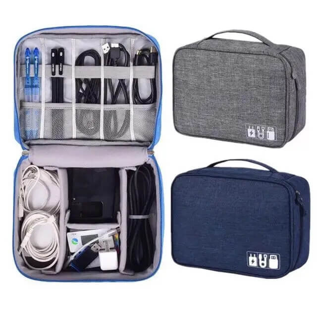 Double Layer Travel Cable Organizer - Buyrouth