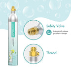 60L CO₂ Carbonator 1L Bottle Compatible with Buyrouth Appliances – view 5
