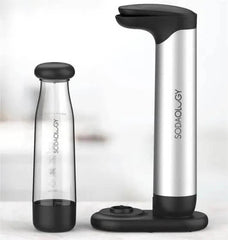 Sodaology Sparkling Water & Soda Maker with Two Bottles + CO₂ Cylinder